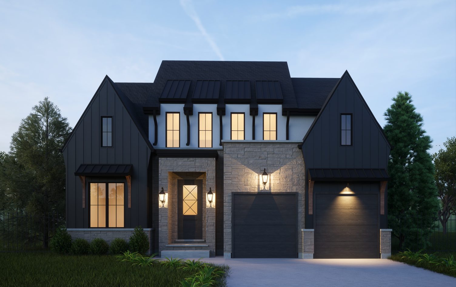 Rendering Lot 12 Foxborough Pl.